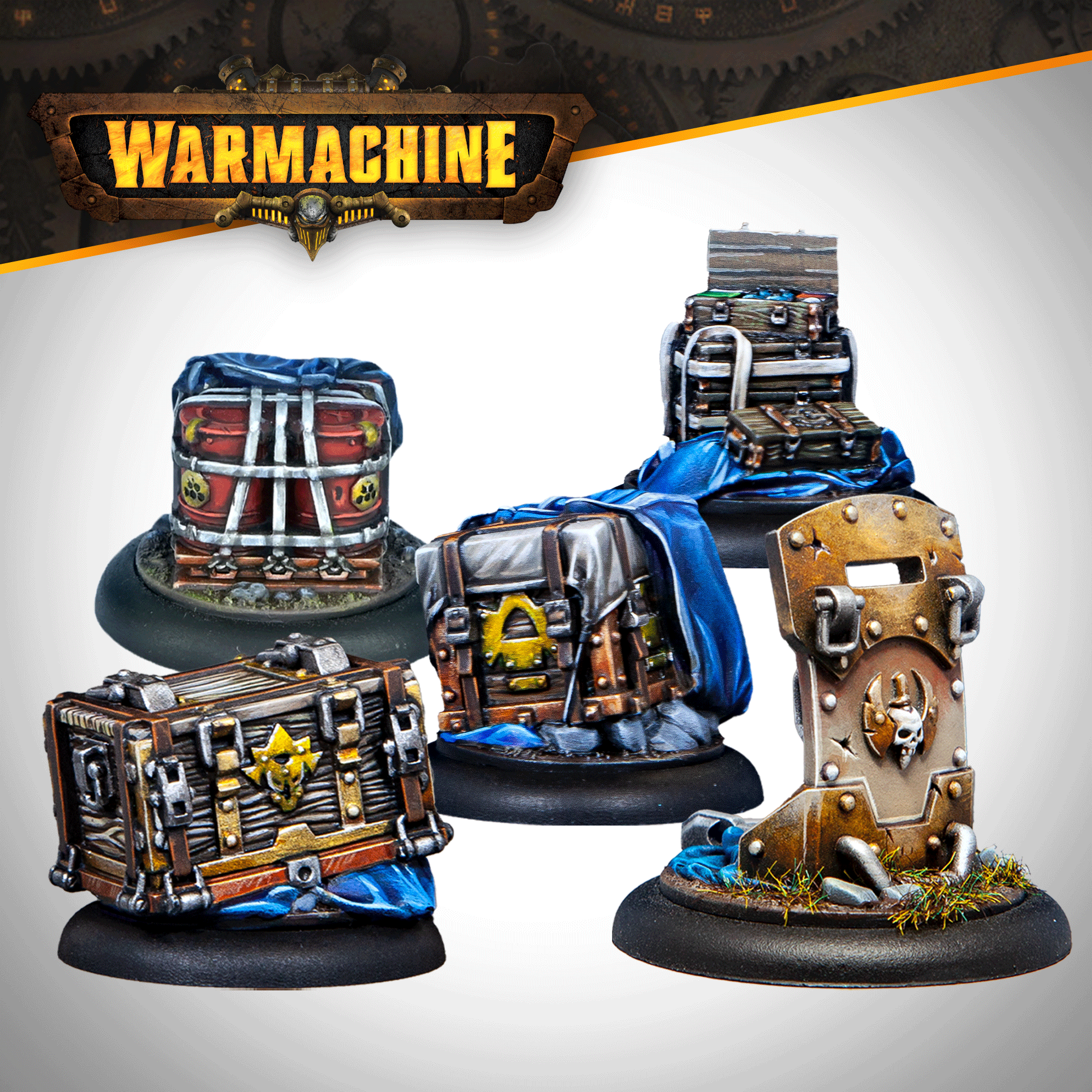 Warmachine: Cygnar Gravediggers Airdrops - Steamforged Games