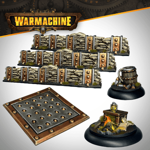 Warmachine: Gravediggers Defenses Set - Steamforged Games