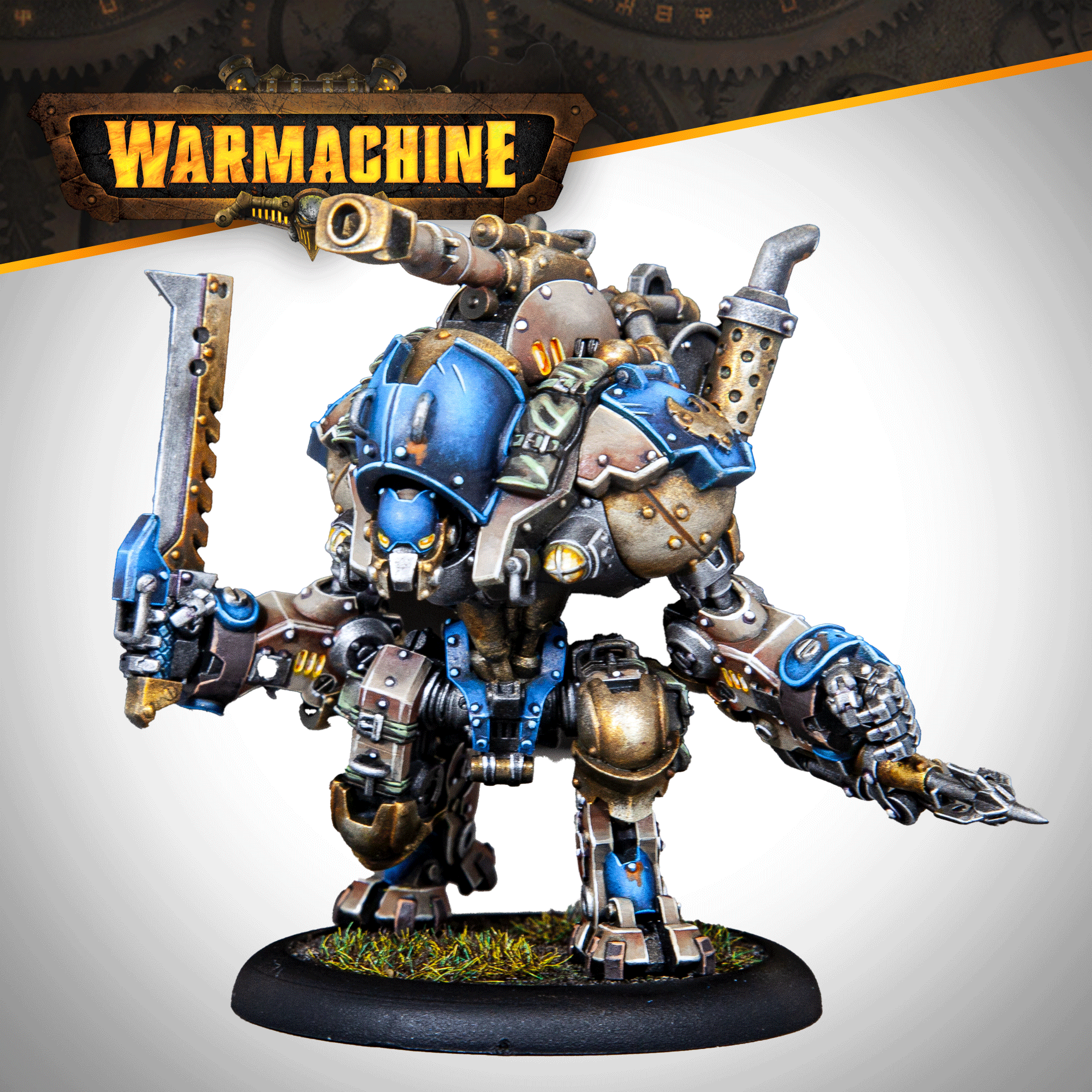 Warmachine: Cygnar Gravediggers Valiant Warjack - Steamforged Games