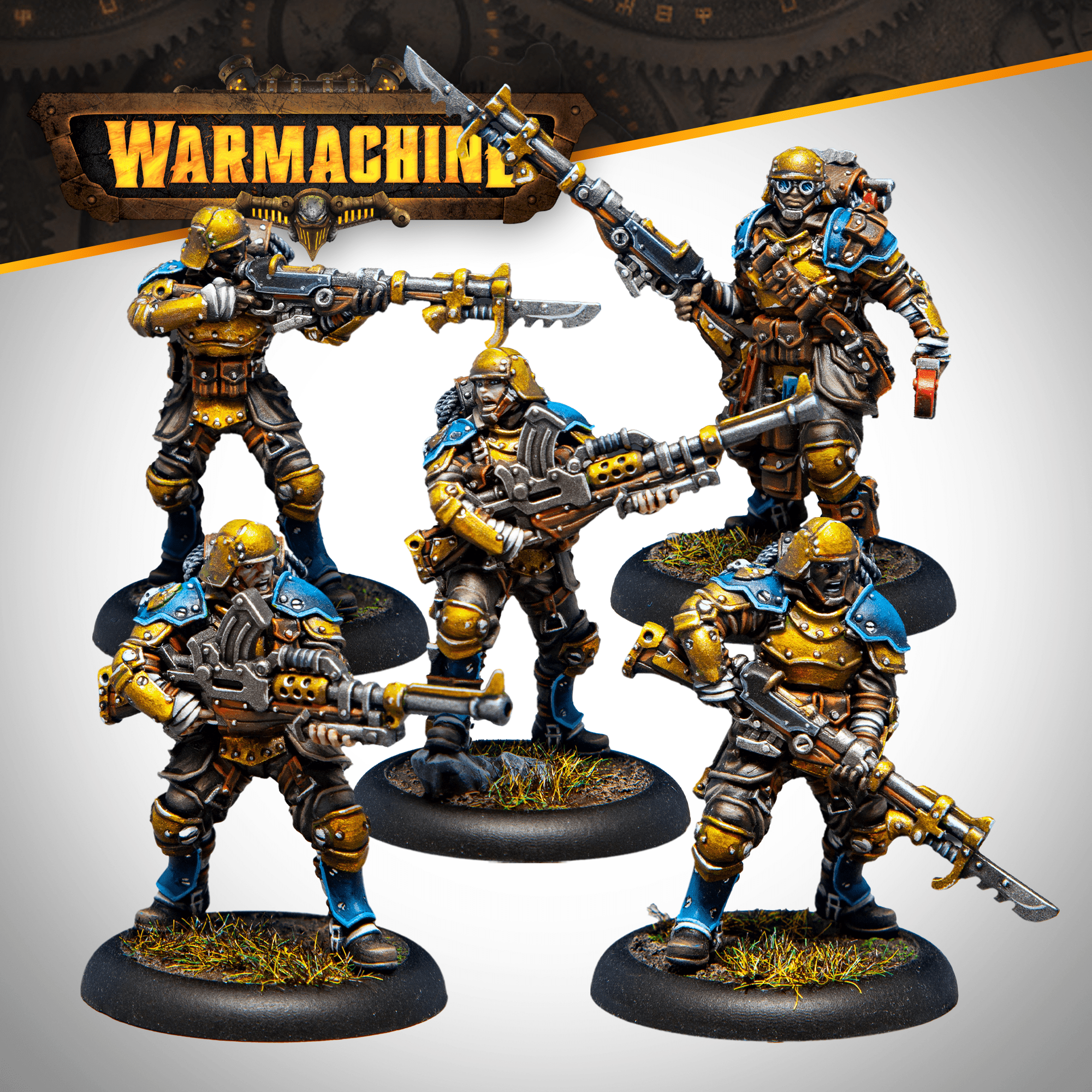 Warmachine: Cygnar Gravediggers Rangers Unit B - Steamforged Games
