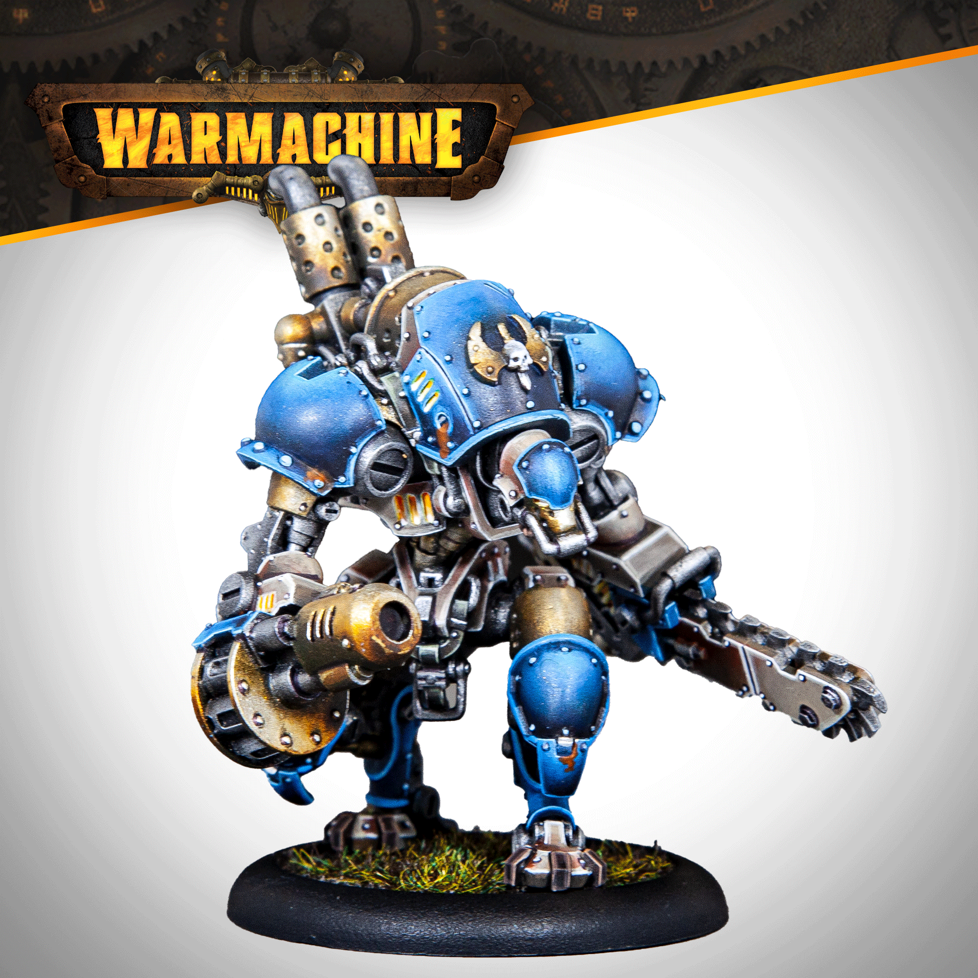 Warmachine: Cygnar Gravediggers Patriot Warjack - Steamforged Games