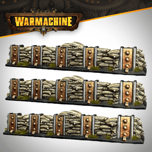 Warmachine: Gravediggers Defenses Set - Steamforged Games