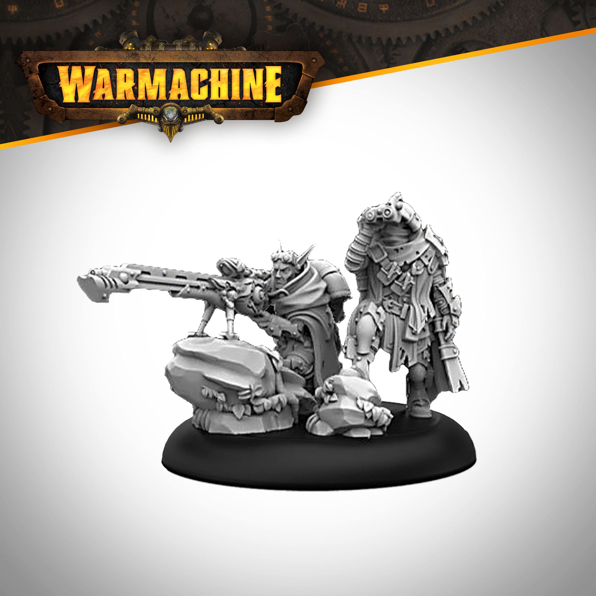 Warmachine: Mage Hunter Sniper Team