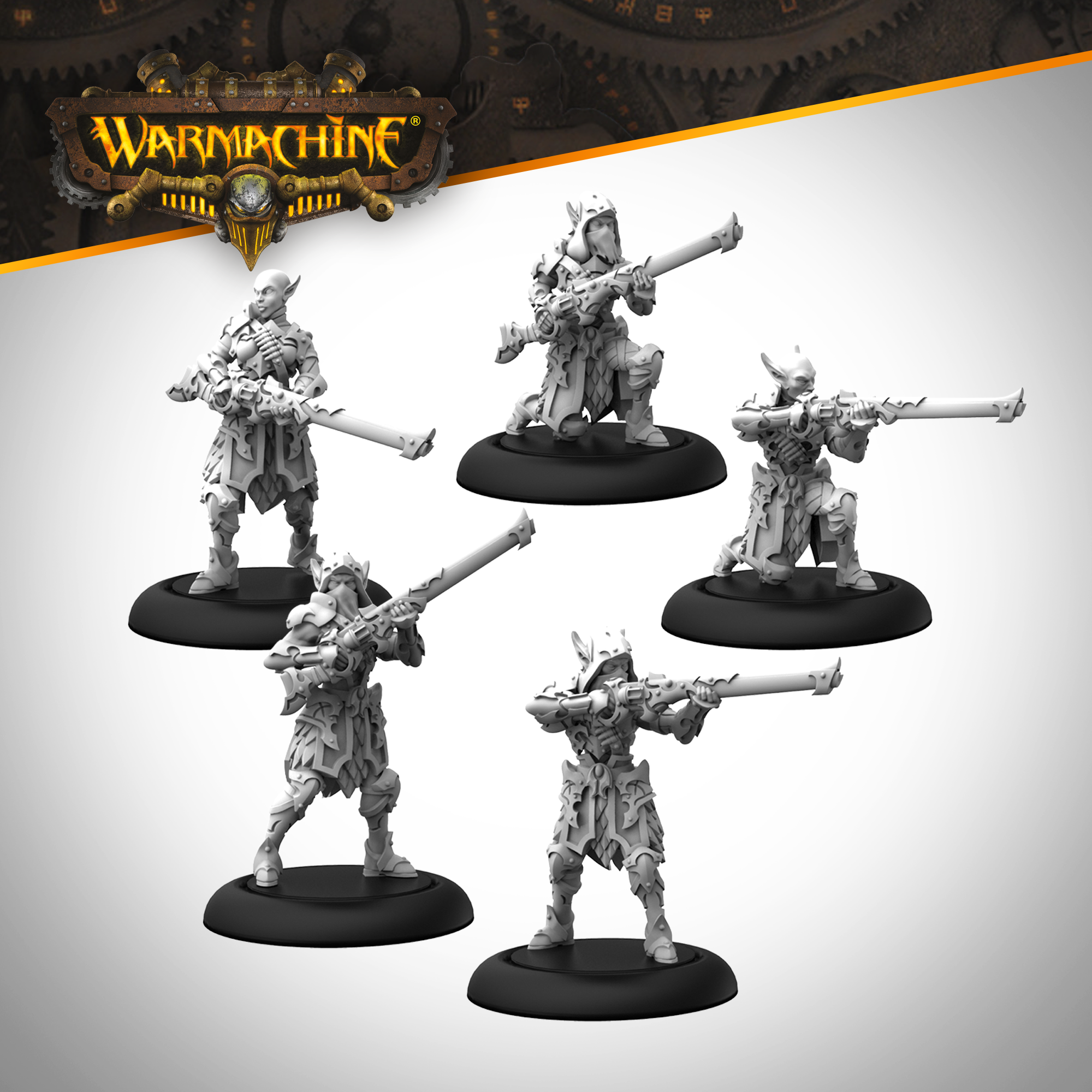 PRIVATEER PRESS WARMACHINE Mk II Man-O-War Shocktroopers Collection #19 PRIVATEER PRESS WARMACHINE Mk II Man-O-War Shocktroopers Collection #19