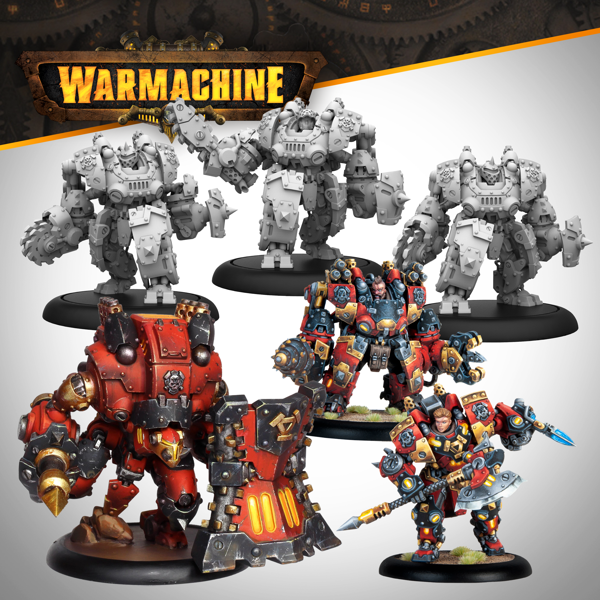 Warmachine: Khador Annihilators Command Cadre