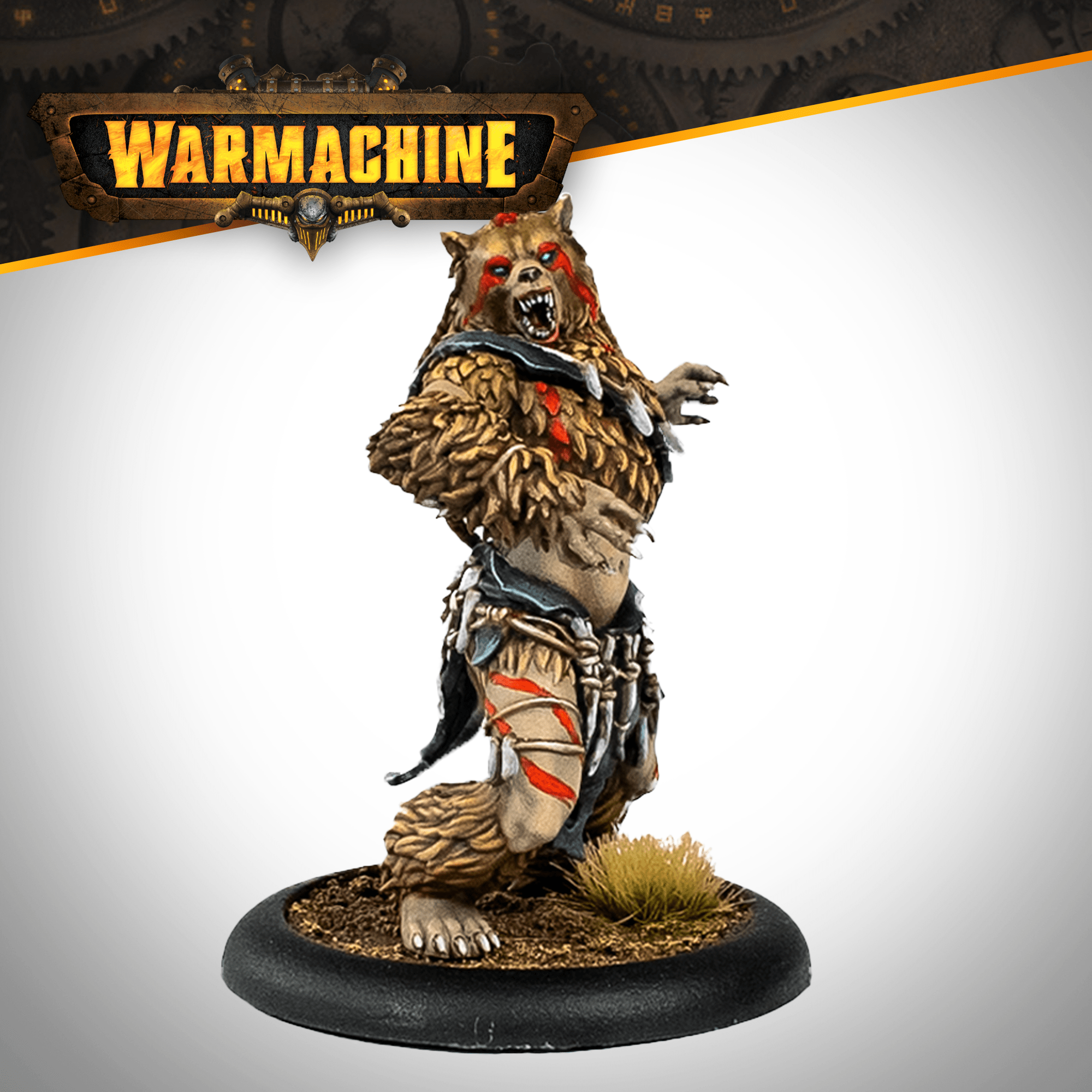 Warmachine: Old Umbrey Ursine Shifted Variant - Steamforged Games