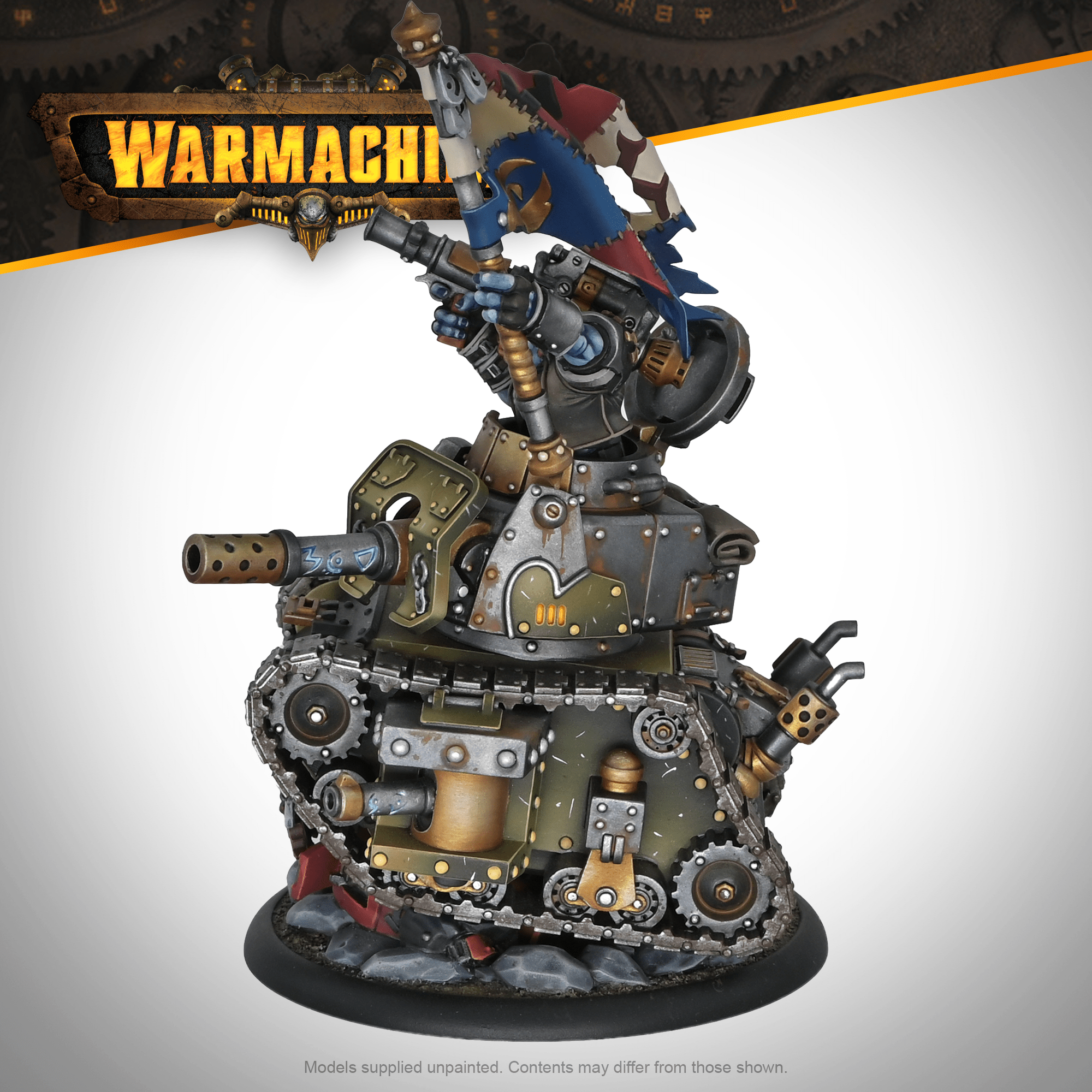 Warmachine: Southern Kriels General Gunnbjorn - Steamforged Games