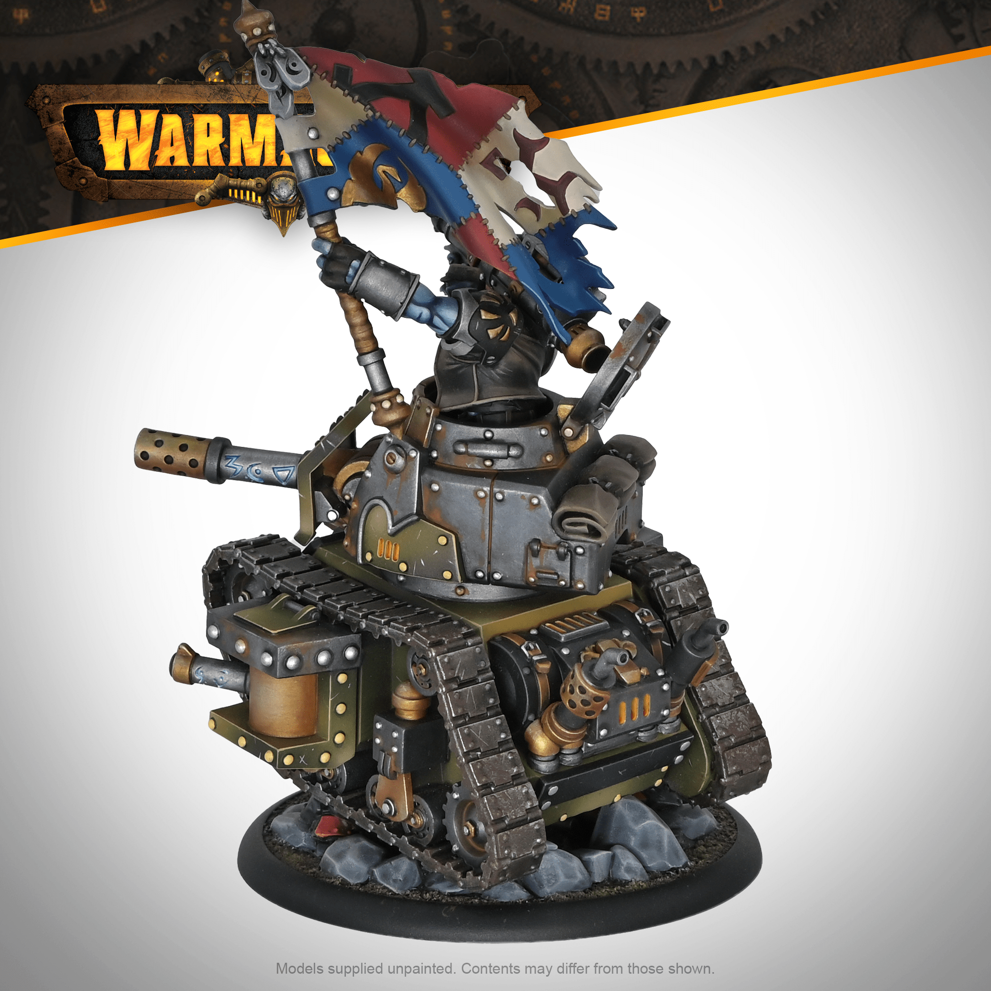 Warmachine: Southern Kriels General Gunnbjorn - Steamforged Games