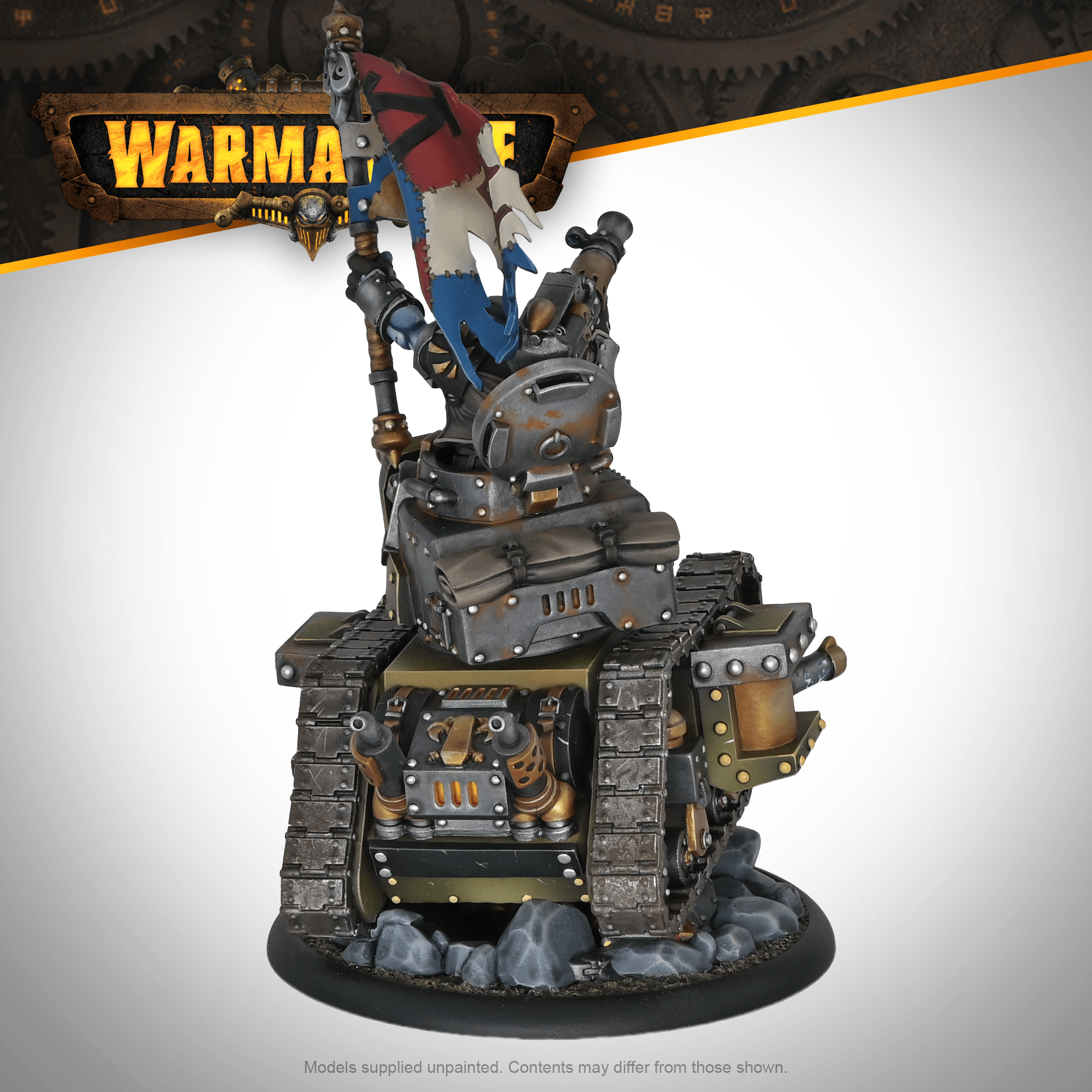 Warmachine: Southern Kriels General Gunnbjorn - Steamforged Games