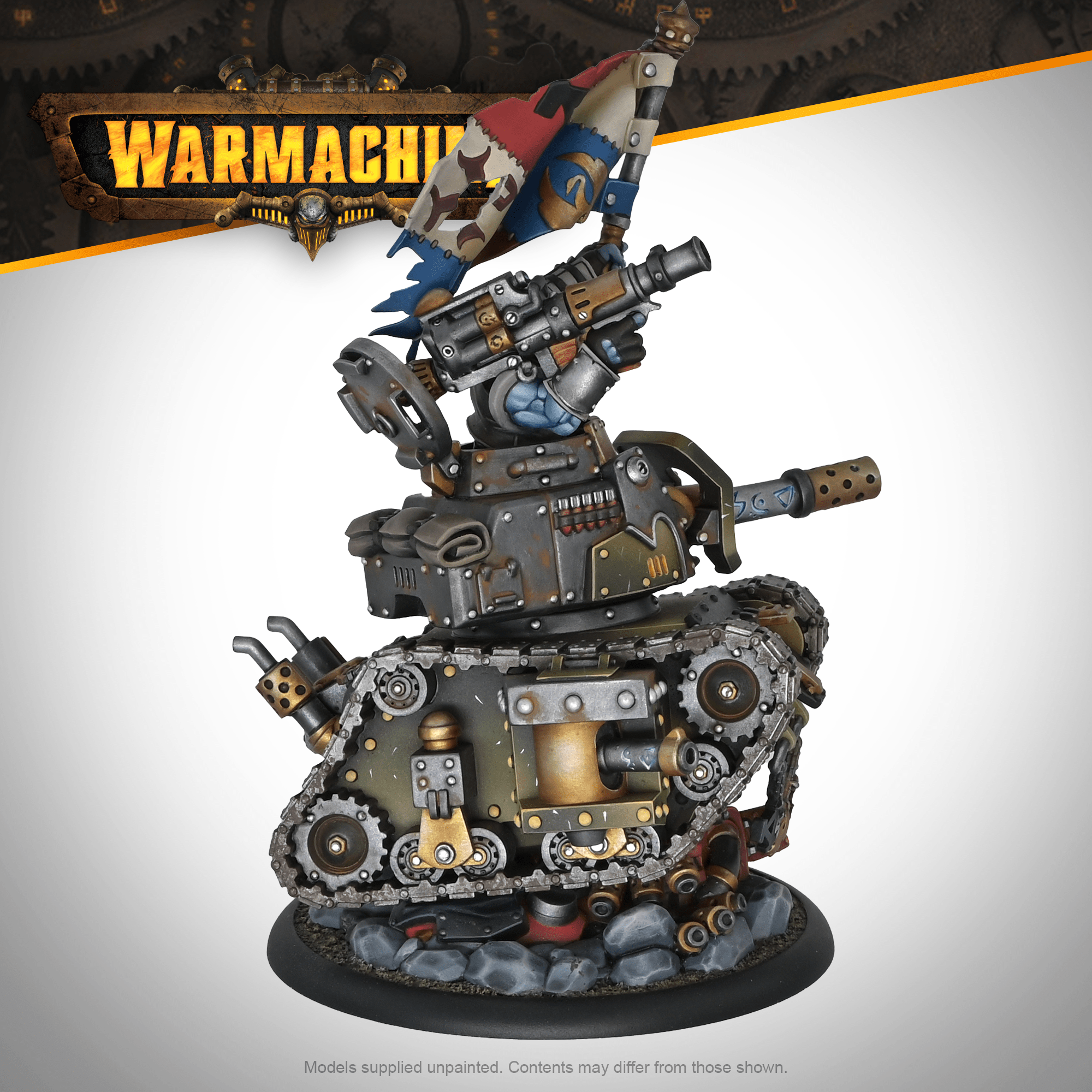 Warmachine: Southern Kriels General Gunnbjorn - Steamforged Games