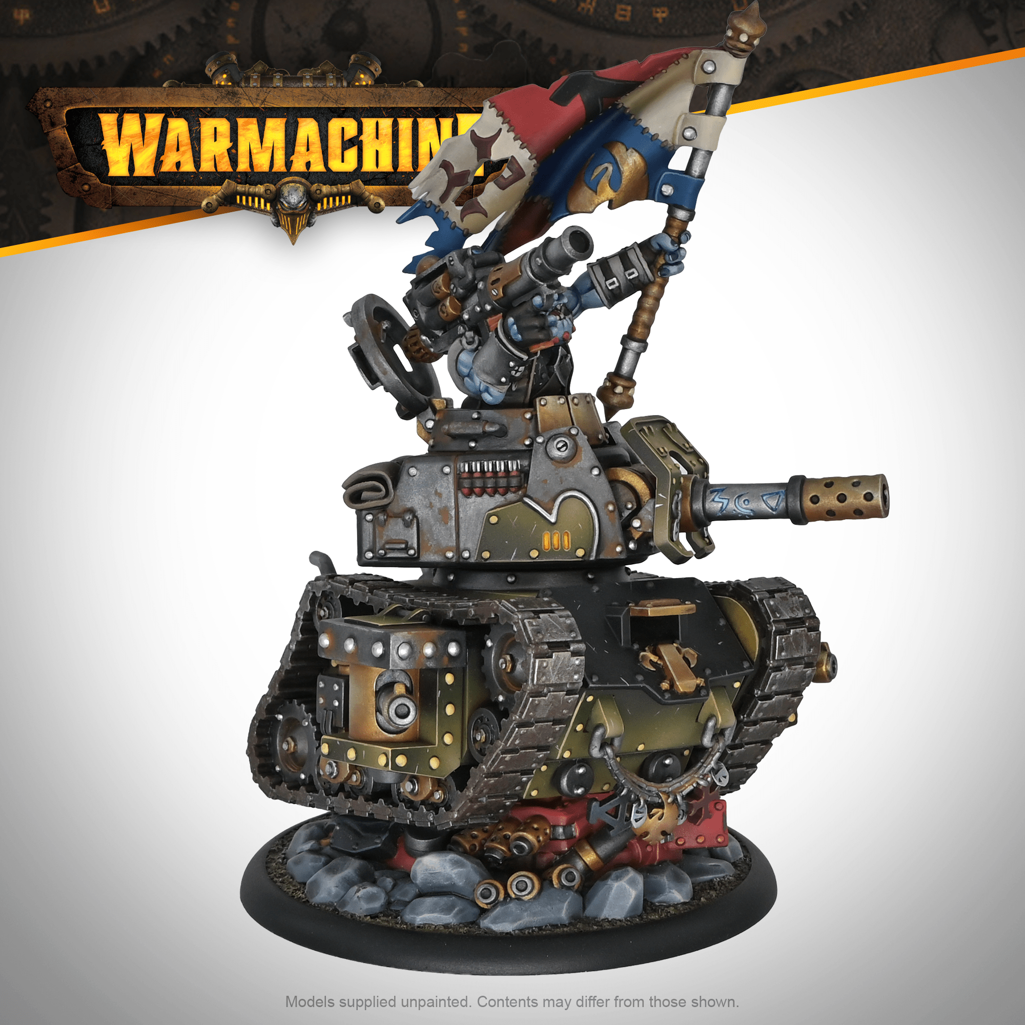 Warmachine: Southern Kriels General Gunnbjorn - Steamforged Games