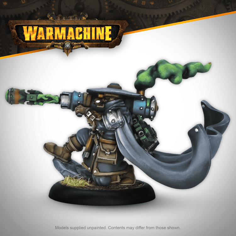 Warmachine: Gorman di Wolfe, Revolutionary Agent - Steamforged Games