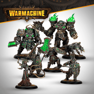 Warmachine: The Graveborn Command Cadre (HIPS) - Steamforged Games