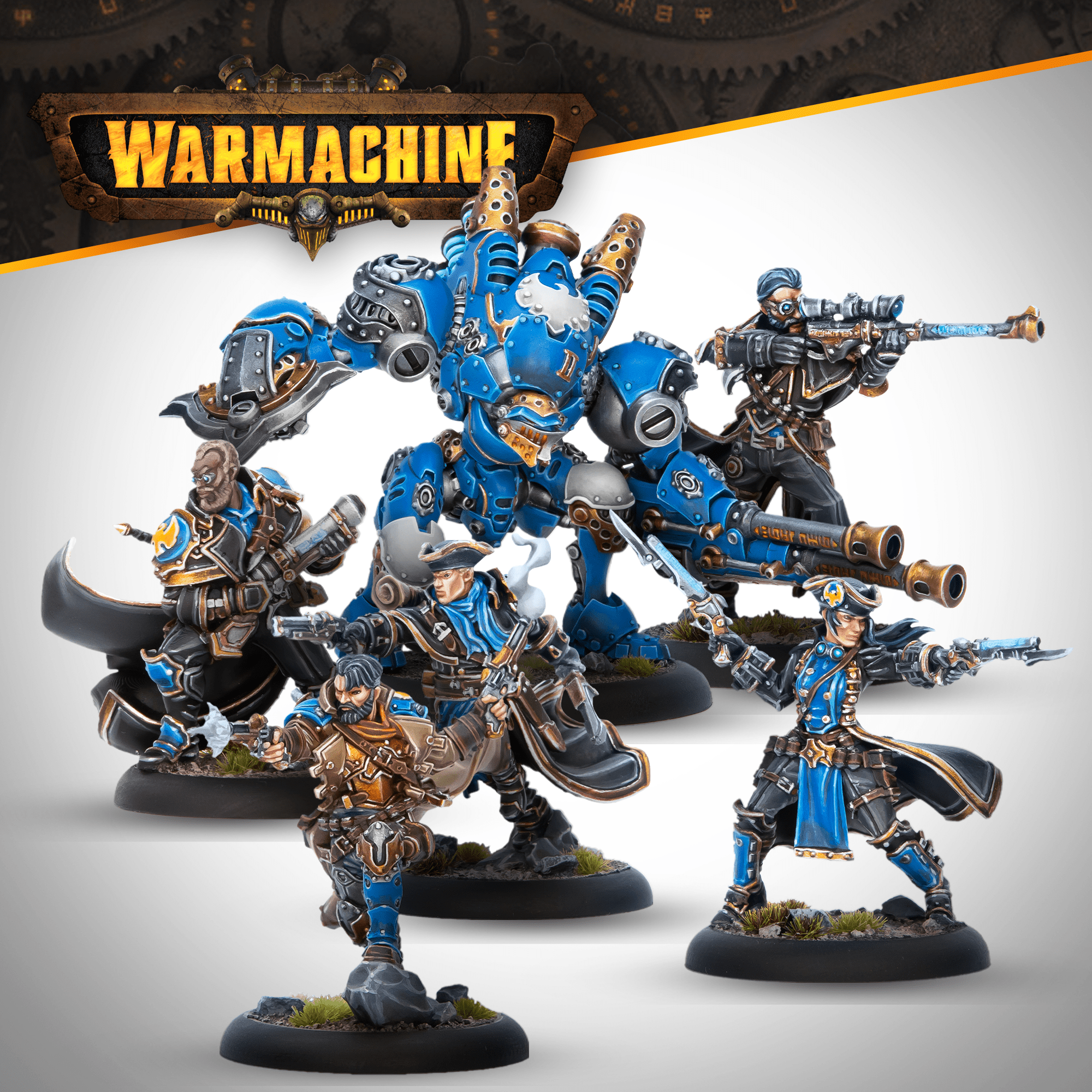 Warmachine: Cygnar Storm Legion Army Bundle - Steamforged Games