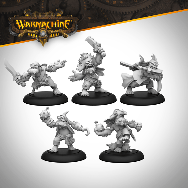 Privateer Press Warmachine – Cryx Black Ogrun Boarding Party – MK2/MK3 – Figurine Occasion