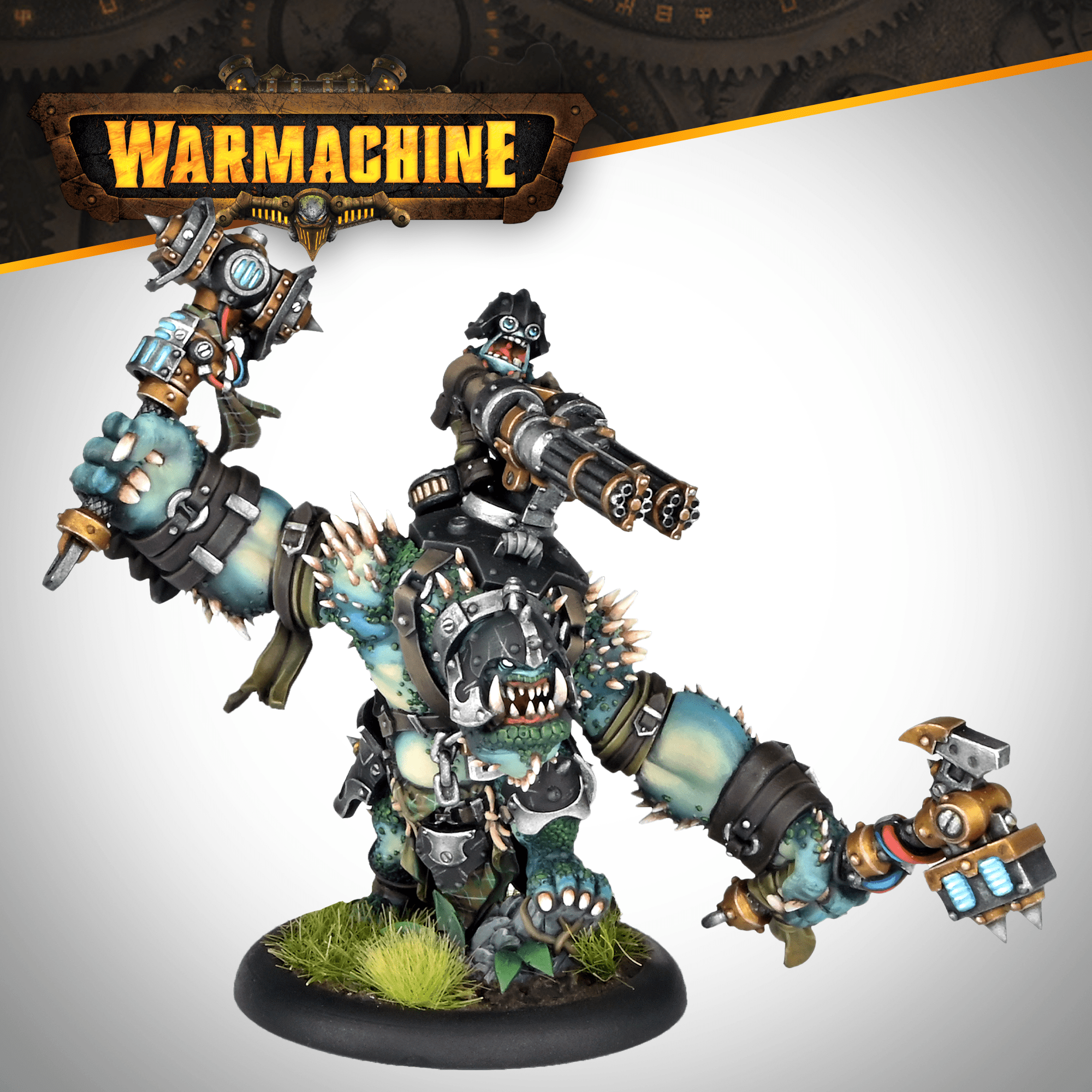 Warmachine: Southern Kriels Kithguard Battlegroup Box - Steamforged Games