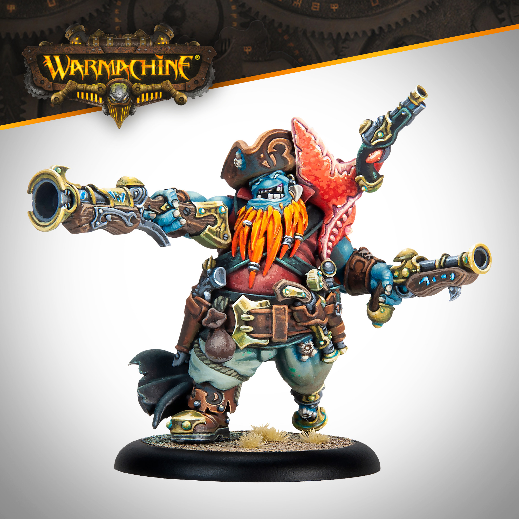 Warmachine: Captain Firequill