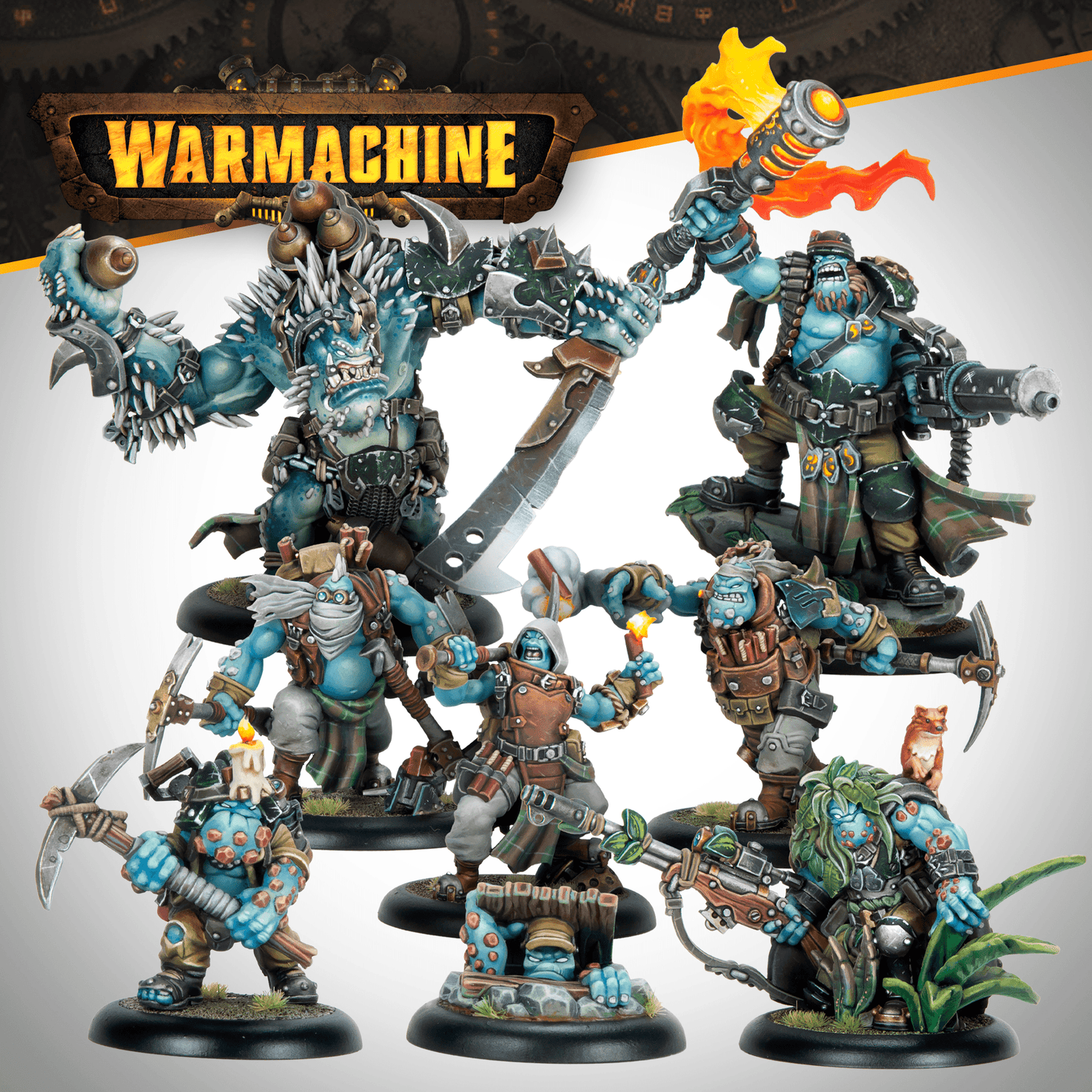 Warmachine: Southern Kriels Kithguard Command Starter - Steamforged Games