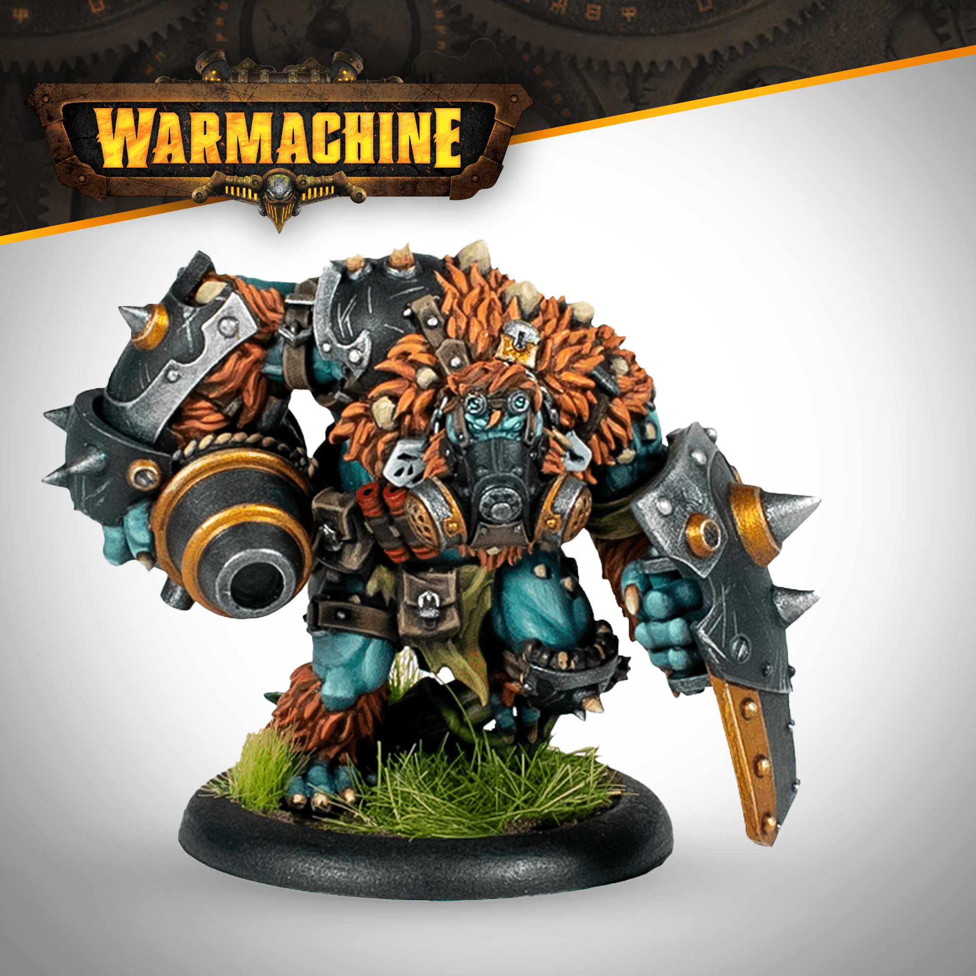 Warmachine: Southern Kriels Kithguard Jungle Troll - Steamforged Games