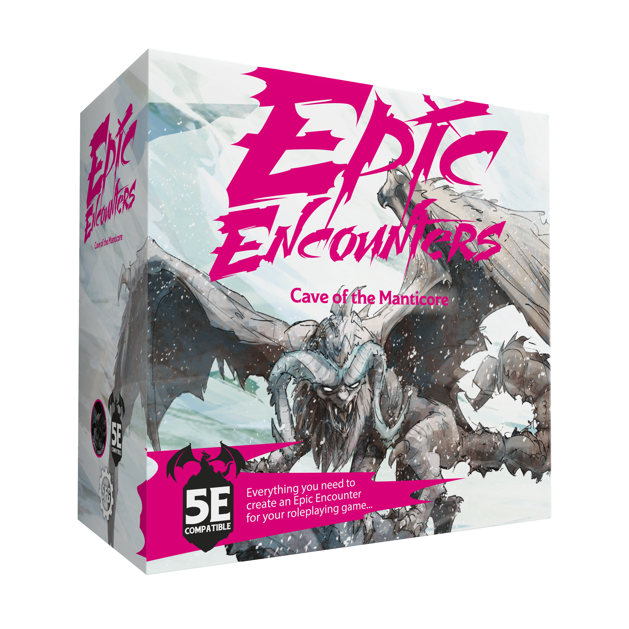 Epic Encounters: Cave of the Manticore - Steamforged Games