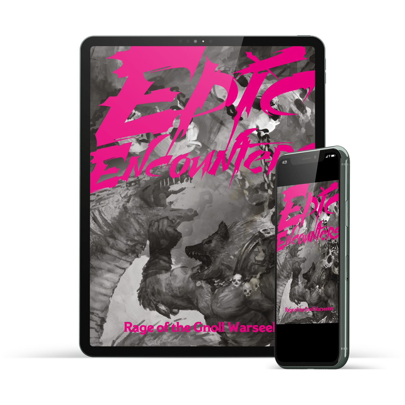 Epic Encounters: Rage of the Gnoll Warseeker (PDF) - Steamforged Games