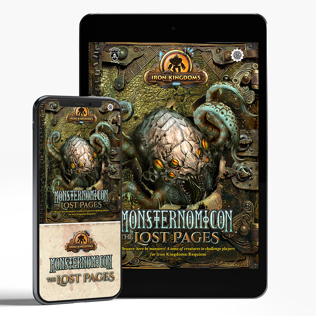 Iron Kingdoms: Into the Wild - Monsternomicon the Lost Pages (PDF)