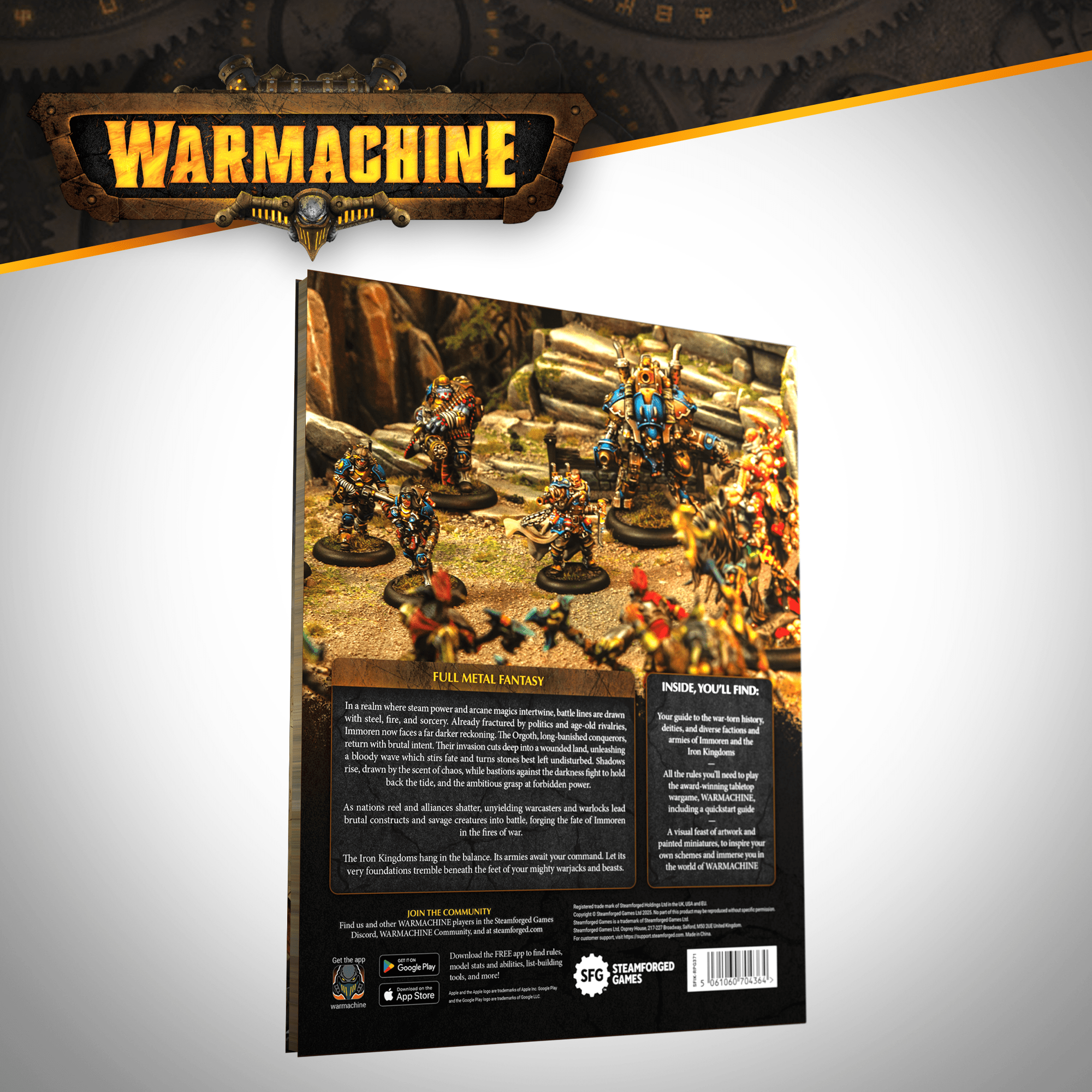 Warmachine Core Book - Steamforged Games