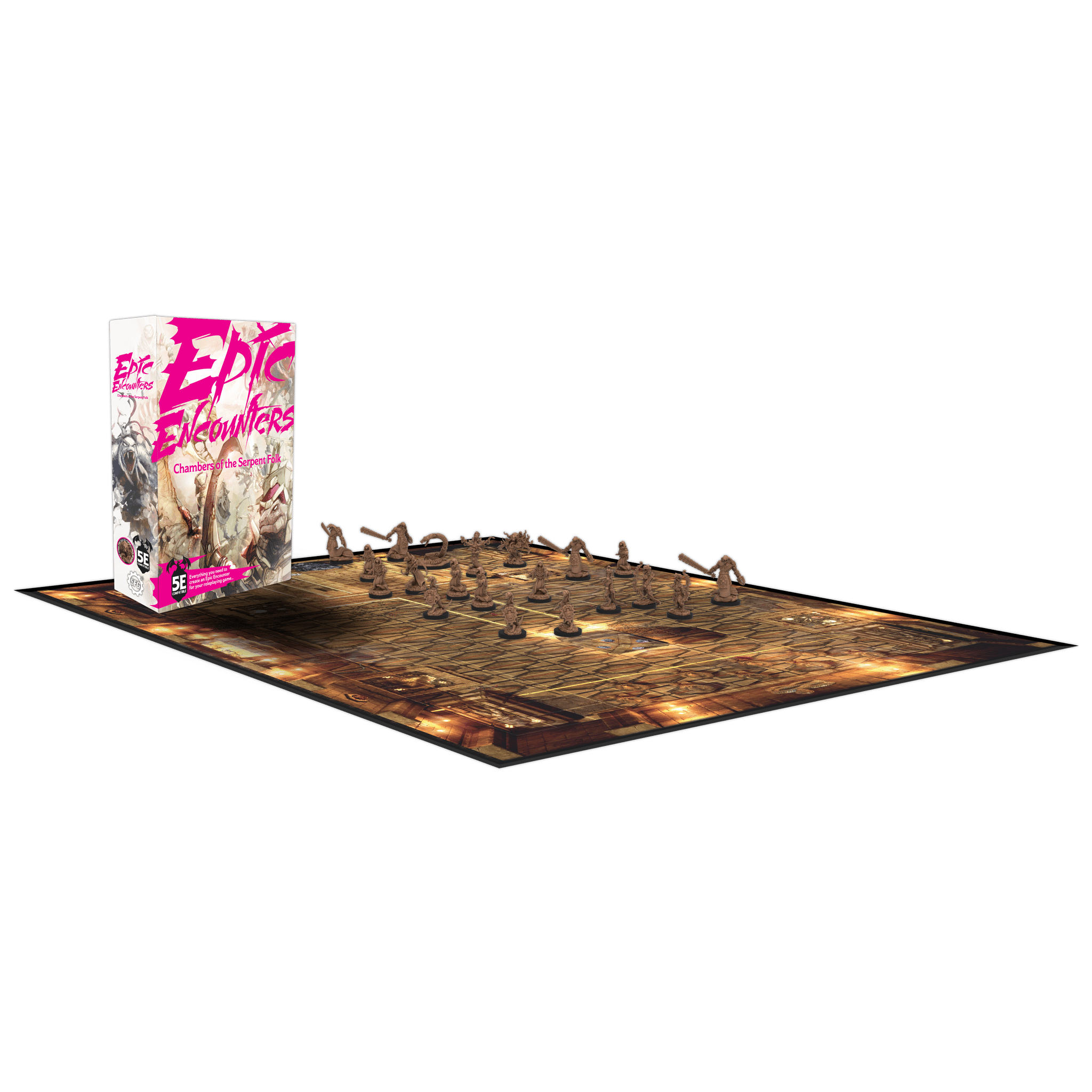 Epic Encounters: Chambers of the Serpent Folk - Steamforged Games