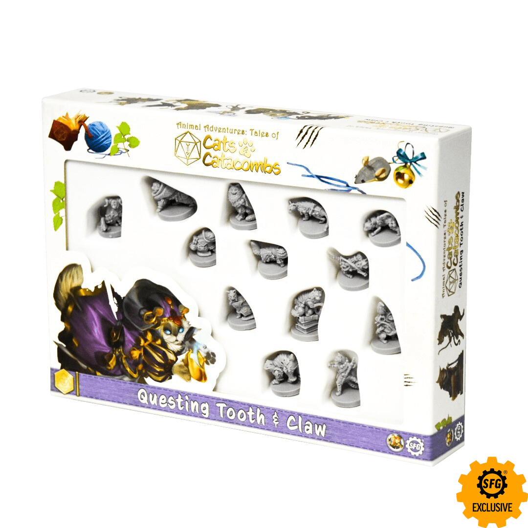 Animal Adventures: Cats and Catacombs MEOW! Pledge - Steamforged Games