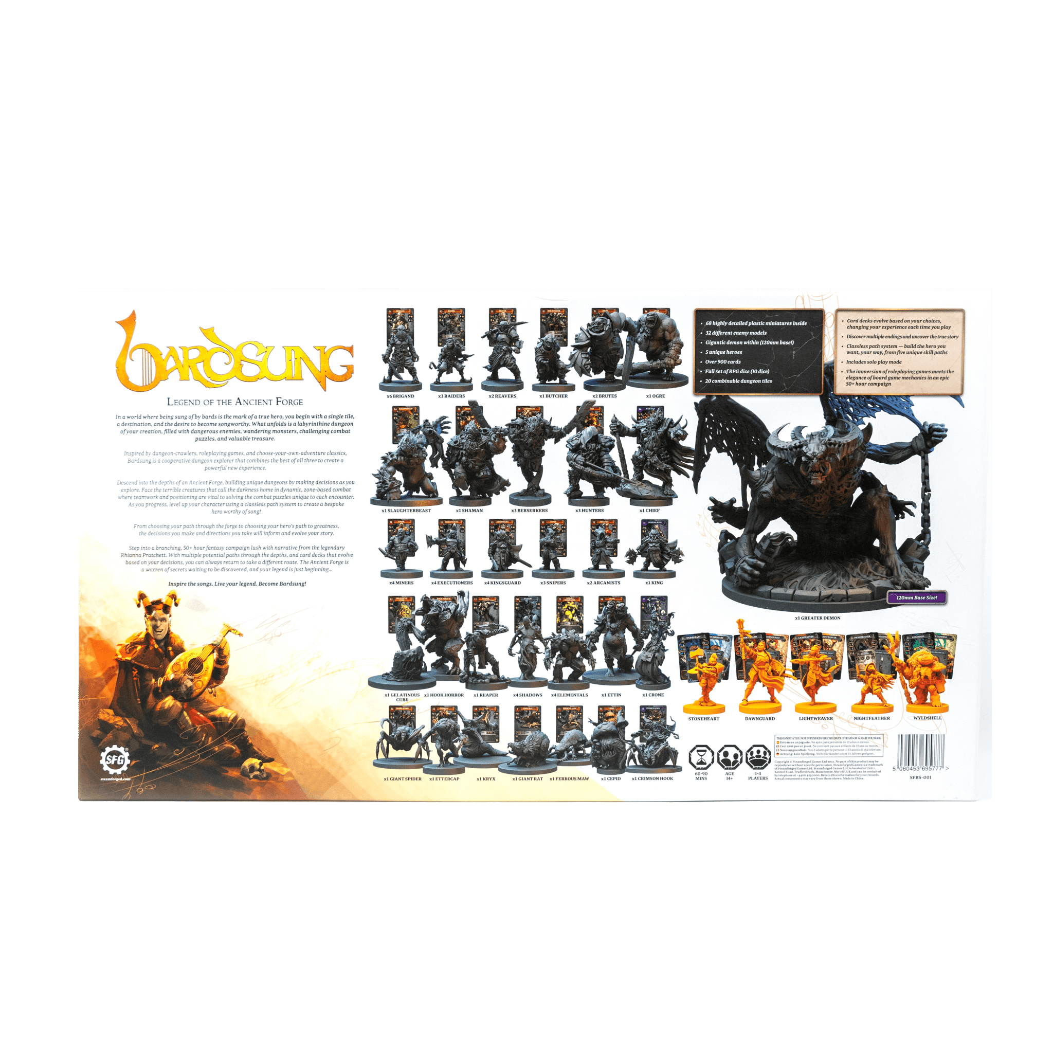 Bardsung: Legend of the Ancient Forge - Steamforged Games