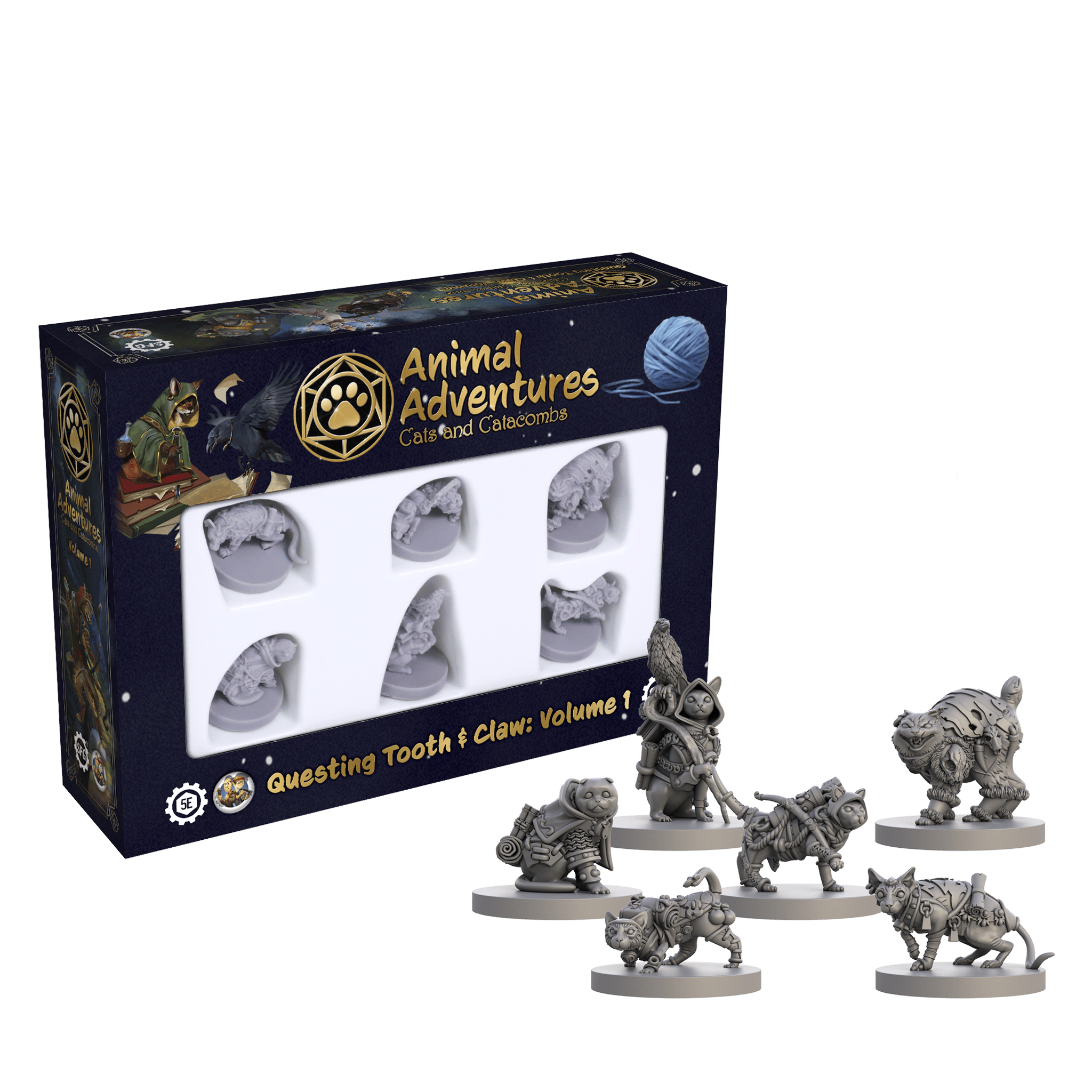 Animal Adventures: Cats and Catacombs - Volume 1 - Steamforged Games