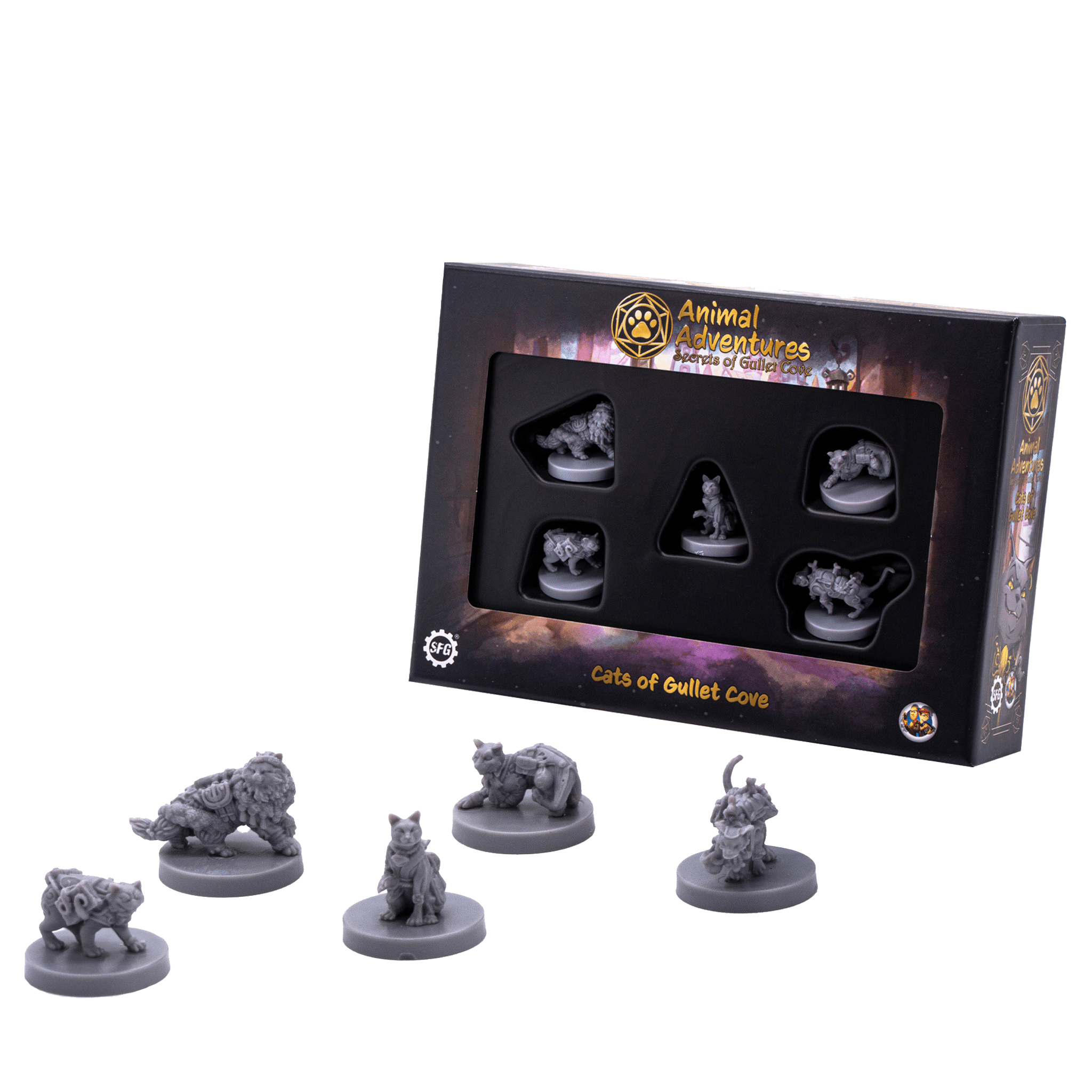 Animal Adventures: Cats of Gullet Cove - Steamforged Games