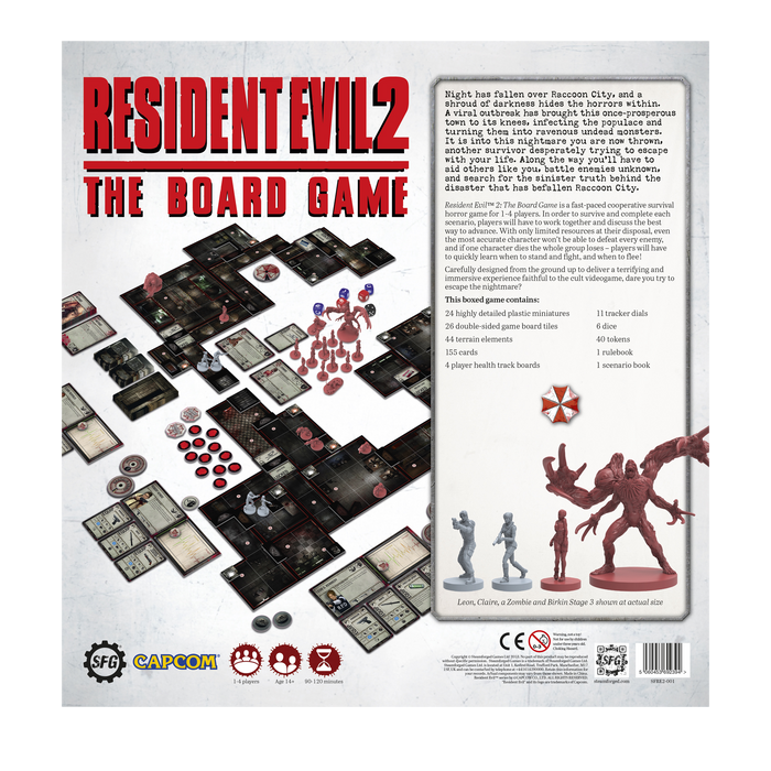 Resident Evil™ 2: The Board Game – Steamforged Games