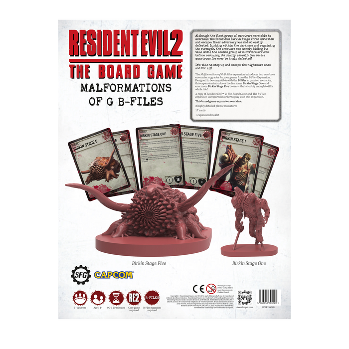 Resident Evil™ 2: The Board Game - Malformations of G B-Files Expansion