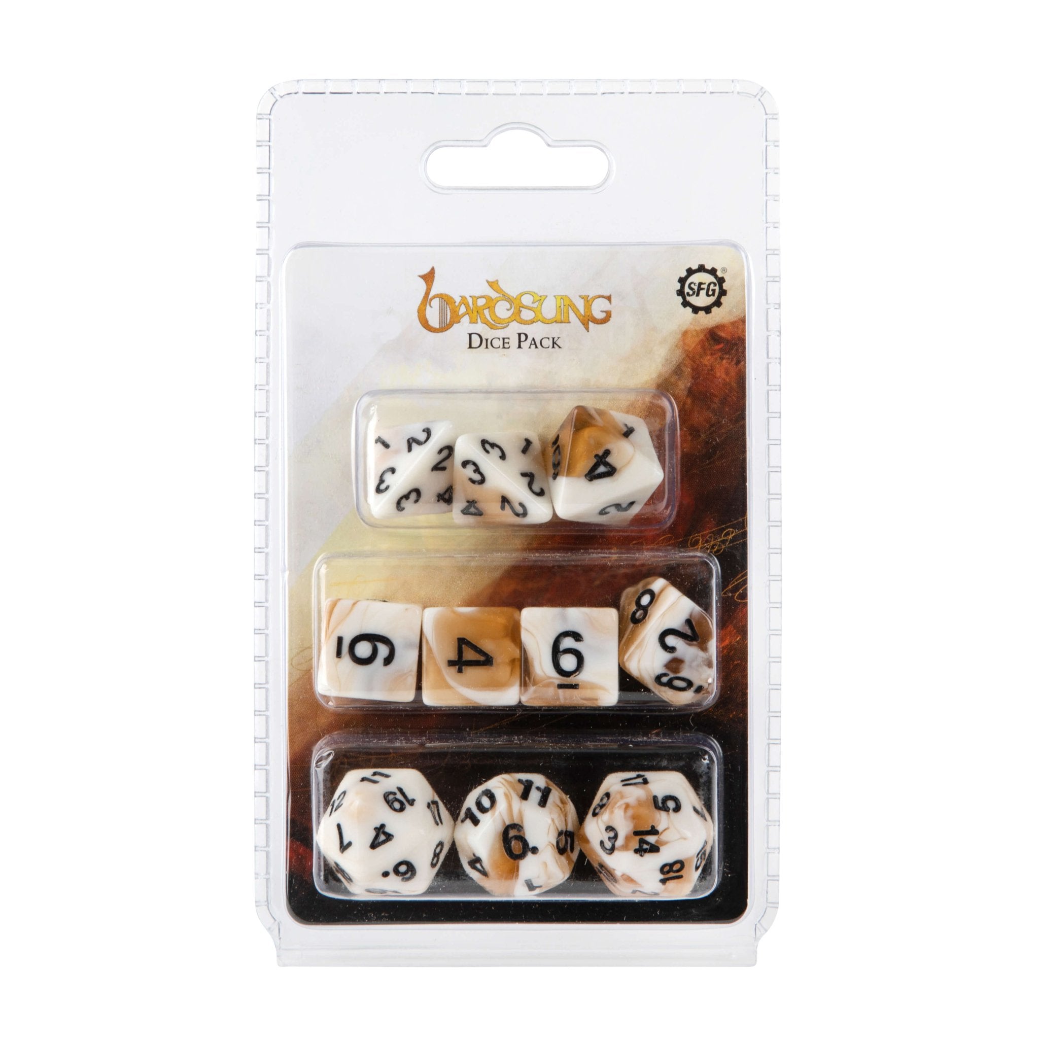 Bardsung: Dice Pack - Steamforged Games